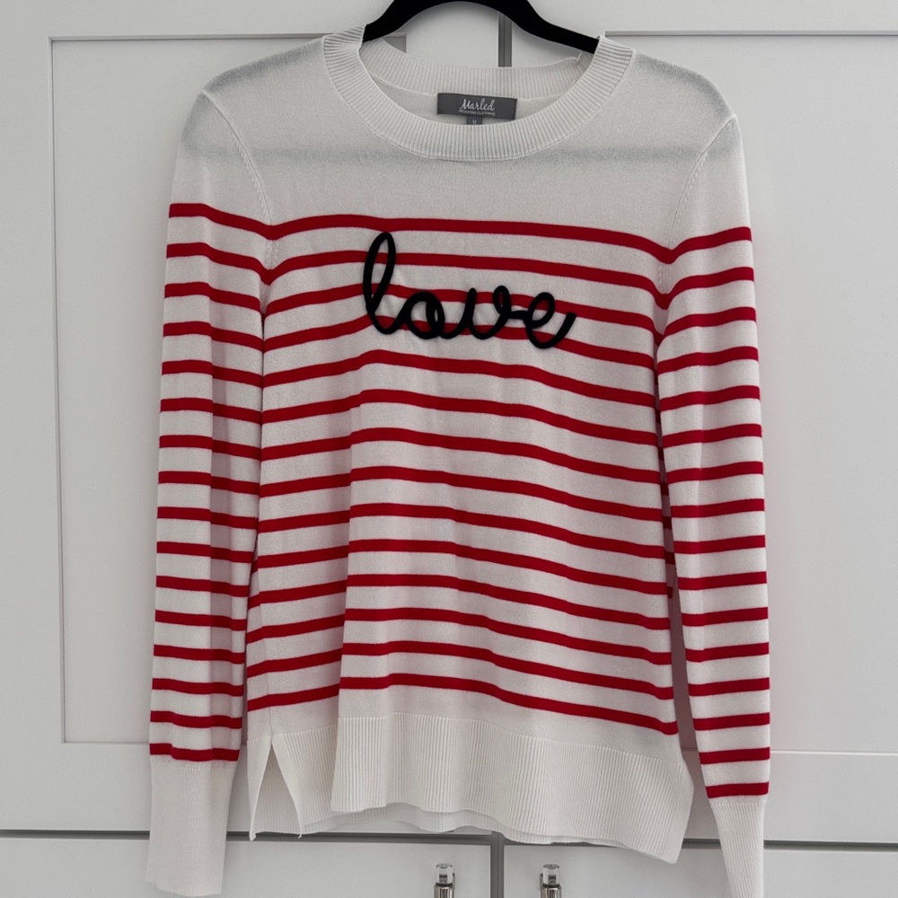 Marled Soft Cream Knit Top